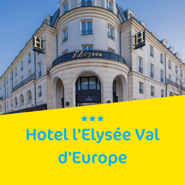 3* Hotel l'Elysée Val d'Europe